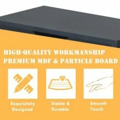 Costway 4-Tier Ladder Shelf Bookshelf Bookcase Storage Display Leaning With 2 Drawers -Bookshelves Sales Shop unnamed file 2295