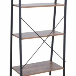 HomCom 4-Tier Vintage Look Ladder Book Shelf -Bookshelves Sales Shop unnamed file 2302