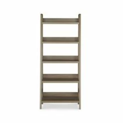 60.13" 5 Shelf Bookshelf Gray - Linon
