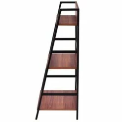 Costway 3 Tier Ladder Storage Book Shelf Wall Bookcase Bundle Modern Floor Decor -Bookshelves Sales Shop unnamed file 2335