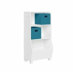 23" Kids' Bookcase with Toy Organizer and 2 Bins - RiverRidge Home Pink -Bookshelves Sales Shop unnamed file 249