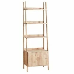 70.75" 3-Tier Stepladder Shelves Storage Cabinet - Ore International Espresso -Bookshelves Sales Shop unnamed file 2494