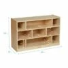 ECR4Kids Birch Medium Cubby Block Storage Unit with Rolling Casters, Kids Mobile Toy Organizer -Bookshelves Sales Shop unnamed file 250