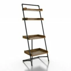 70.86" Humbolt Ladder Display Shelf - HOMES: Inside + Out Light Hickory 15 70.86" Humbolt Ladder Display Shelf - HOMES: Inside + Out Light Hickory -Bookshelves Sales Shop unnamed file 2501