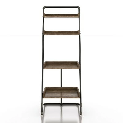 70.86" Humbolt Ladder Display Shelf - HOMES: Inside + Out Light Hickory 9 70.86" Humbolt Ladder Display Shelf - HOMES: Inside + Out Light Hickory - Image 7