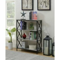 42" Tucson 4 Tier Bookcase Faux Birch - Breighton Home -Bookshelves Sales Shop unnamed file 2507