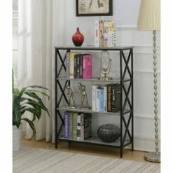 42" Tucson 4 Tier Bookcase Faux Birch - Breighton Home -Bookshelves Sales Shop unnamed file 2509