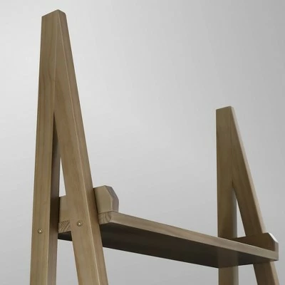 74" 5 Shelf Ladder Bookcase Alpine Gray - Flora Home 11 74" 5 Shelf Ladder Bookcase Alpine Gray - Flora Home - Image 9