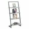 57" Graystone 4 Tier Ladder Bookcase/shelf Faux Birch/Slate Gray - Breighton Home -Bookshelves Sales Shop unnamed file 2582