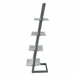 57" Graystone 4 Tier Ladder Bookcase/shelf Faux Birch/Slate Gray - Breighton Home 7 57" Graystone 4 Tier Ladder Bookcase/shelf Faux Birch/Slate Gray - Breighton Home -Bookshelves Sales Shop unnamed file 2584