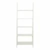 72.25" Brookings Ladder Bookshelf White - OSP Home Furnishings -Bookshelves Sales Shop unnamed file 2592