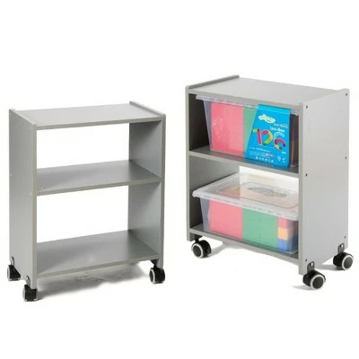 UNiPLAY Storage Rolling Cart — Arts and Crafts, Office Supplies, School Supplies, and Toy Storage, 18.8" x 11.8" x 26.2" 4 UNiPLAY Storage Rolling Cart — Arts and Crafts, Office Supplies, School Supplies, and Toy Storage, 18.8" x 11.8" x 26.2" - Image 2