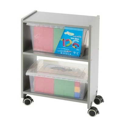 UNiPLAY Storage Rolling Cart — Arts and Crafts, Office Supplies, School Supplies, and Toy Storage, 18.8" x 11.8" x 26.2" 5 UNiPLAY Storage Rolling Cart — Arts and Crafts, Office Supplies, School Supplies, and Toy Storage, 18.8" x 11.8" x 26.2" - Image 3