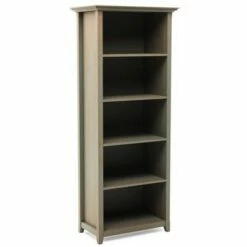Halifax 5 Shelf Bookshelf - WyndenHall Golden Brown -Bookshelves Sales Shop unnamed file 2652