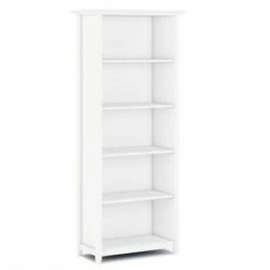 Halifax 5 Shelf Bookshelf - WyndenHall Golden Brown -Bookshelves Sales Shop unnamed file 2653