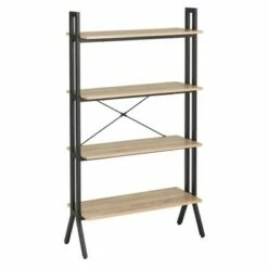 Connection 4-Tier Bookshelf - Buylateral Walnut -Bookshelves Sales Shop unnamed file 2670