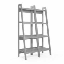 Viewfield 4 Shelf Ladder Bookcase Bundle - Room & Joy Light Gray 18 Viewfield 4 Shelf Ladder Bookcase Bundle - Room & Joy Light Gray -Bookshelves Sales Shop unnamed file 2692