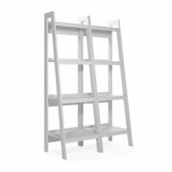 Viewfield 4 Shelf Ladder Bookcase Bundle - Room & Joy Light Gray 19 Viewfield 4 Shelf Ladder Bookcase Bundle - Room & Joy Light Gray -Bookshelves Sales Shop unnamed file 2693