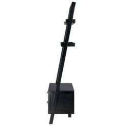 69.36" Bellamy Leaning Shelf with Storage Black - Winsome 12 69.36" Bellamy Leaning Shelf with Storage Black - Winsome -Bookshelves Sales Shop unnamed file 2702