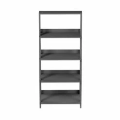 Lavish Home 4-Tier Ladder Bookshelf Freestanding Wooden Bookcase, Gray 15 Lavish Home 4-Tier Ladder Bookshelf Freestanding Wooden Bookcase, Gray -Bookshelves Sales Shop unnamed file 2739