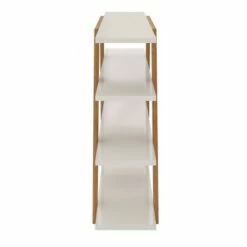 Gowanus Ladder Bookcase - Manhattan Comfort Off White -Bookshelves Sales Shop unnamed file 2762