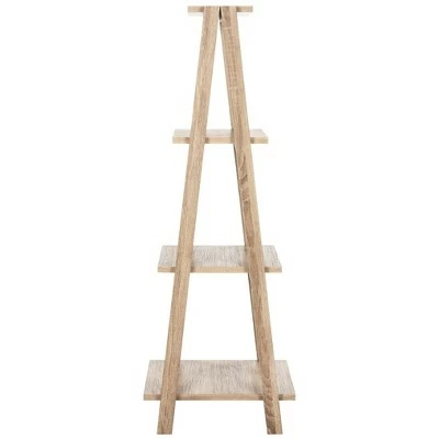 49.6" Deitria Three Tier Shelf - Light Gray - Safavieh 4 49.6" Deitria Three Tier Shelf - Light Gray - Safavieh - Image 2