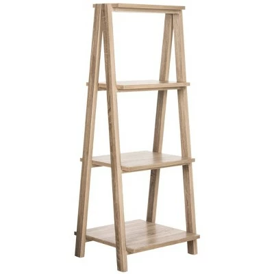 49.6" Deitria Three Tier Shelf - Light Gray - Safavieh 5 49.6" Deitria Three Tier Shelf - Light Gray - Safavieh - Image 3