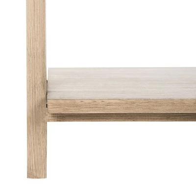 49.6" Deitria Three Tier Shelf - Light Gray - Safavieh 10 49.6" Deitria Three Tier Shelf - Light Gray - Safavieh - Image 8