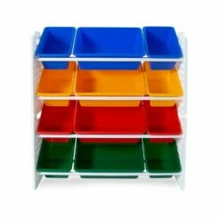 UNiPLAY Toy Organizer With 12 Removable Storage Bins and Block Play Panel, Multi-Size Bin Organizer 12 UNiPLAY Toy Organizer With 12 Removable Storage Bins and Block Play Panel, Multi-Size Bin Organizer -Bookshelves Sales Shop unnamed file 280