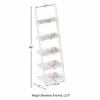 Lavish Home 5-Tier Ladder Bookshelf - Leaning Decorative Shelves, White 2 Lavish Home 5-Tier Ladder Bookshelf - Leaning Decorative Shelves, White -Bookshelves Sales Shop unnamed file 2806