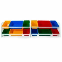 UNiPLAY Toy Organizer With 12 Removable Storage Bins and Block Play Panel, Multi-Size Bin Organizer 13 UNiPLAY Toy Organizer With 12 Removable Storage Bins and Block Play Panel, Multi-Size Bin Organizer -Bookshelves Sales Shop unnamed file 281