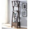 71" Graci 5 Shelf with 1 Drawer Bookcase Walnut Oak - miBasics -Bookshelves Sales Shop unnamed file 2836