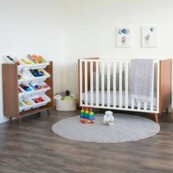 Morgan Mid-Century 12 Bin Toy Storage Wood/White - Humble Crew -Bookshelves Sales Shop unnamed file 289