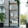 54" Emery 4 Tier Ladder Shelf Bookcase Light Wood - RST Brands -Bookshelves Sales Shop unnamed file 2939