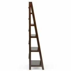 72"x36" Normandy Wide Ladder Shelf Bookshelf Brunette Brown - WyndenHall -Bookshelves Sales Shop unnamed file 2950
