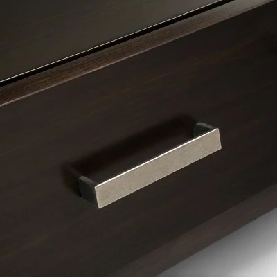 60" Harriet Solid Wood Ladder Shelf Dark Chestnut Brown - WyndenHall 5 60" Harriet Solid Wood Ladder Shelf Dark Chestnut Brown - WyndenHall - Image 4