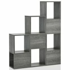 Costway Bookshelf Free Combination Bookcase Storage Organizer Display Shelf Gray 17 Costway Bookshelf Free Combination Bookcase Storage Organizer Display Shelf Gray -Bookshelves Sales Shop unnamed file 3012