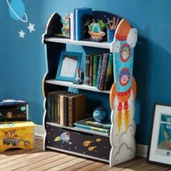 Outer Space Bookshelf - Fantasy Fields by Teamson Kids
