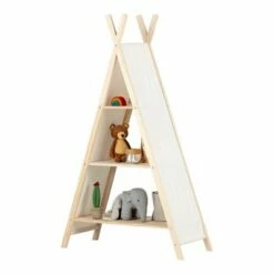 59.25" Sweedi Tent Shelving Unit Natural Cotton/Pine - South Shore -Bookshelves Sales Shop unnamed file 3062
