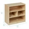 ECR4Kids Building Block Storage Cart - 4-Cubby Birch Cabinet on Casters, 24" H -Bookshelves Sales Shop unnamed file 309