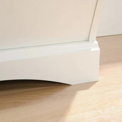 Twin Pogo Bookcase/Footboard Soft White Finish - Sauder 12 Twin Pogo Bookcase/Footboard Soft White Finish - Sauder - Image 10