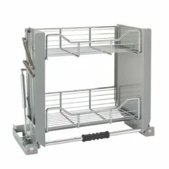 Rev-A-Shelf 5PD-24CRN 24-Inch Convenient Heavy-Duty 2-Tier Mounted Wall Cabinet Pull-Down Shelving System 13 Rev-A-Shelf 5PD-24CRN 24-Inch Convenient Heavy-Duty 2-Tier Mounted Wall Cabinet Pull-Down Shelving System -Bookshelves Sales Shop unnamed file 3265