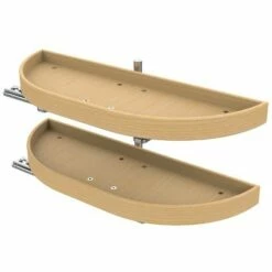 Rev-A-Shelf 4WLS882-32-570 32 Inch Wooden 2 Shelf Half Moon Lazy Susan Turntable Storage Kitchen Organizer for Blind Corner Cabinets -Bookshelves Sales Shop unnamed file 3271