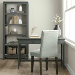 72" Carson 5 Shelf Bookcase - Threshold™ Walnut Brown