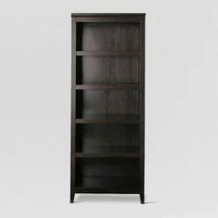 72" Carson 5 Shelf Bookcase - Threshold™ Walnut Brown -Bookshelves Sales Shop unnamed file 3310