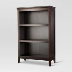 48" Carson 3 Shelf Bookcase - Threshold Espresso -Bookshelves Sales Shop unnamed file 3323