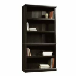 70" 5 Shelf Bookcase - Sauder Estate Black