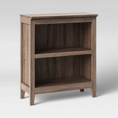 36" Carson 2 Shelf Bookcase - Threshold Black 4 36" Carson 2 Shelf Bookcase - Threshold Black - Image 2