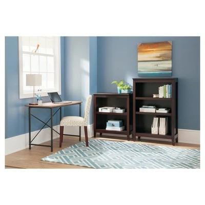 36" Carson 2 Shelf Bookcase - Threshold Black 5 36" Carson 2 Shelf Bookcase - Threshold Black - Image 3