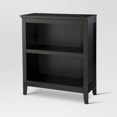 36" Carson 2 Shelf Bookcase - Threshold Black 9 36" Carson 2 Shelf Bookcase - Threshold Black - Image 7